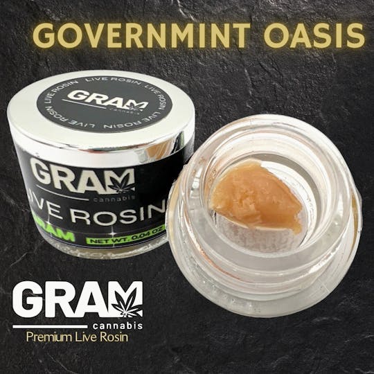 Gram Cannabis - Governmint Oasis Badder - 1