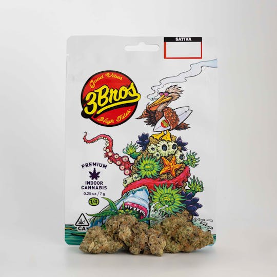 3 Bros Grow - 3 Bros | Indoor Flower | 7g | Bob Hope | Sativa - 1