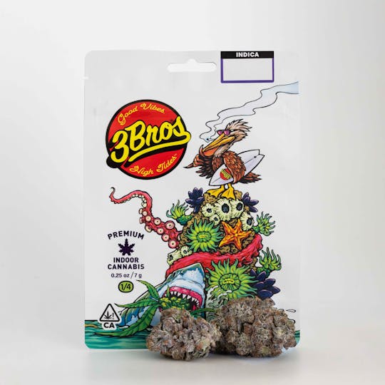 3 Bros Grow - 3 Bros | Indoor Flower | 7g | LCG | Indica - 1