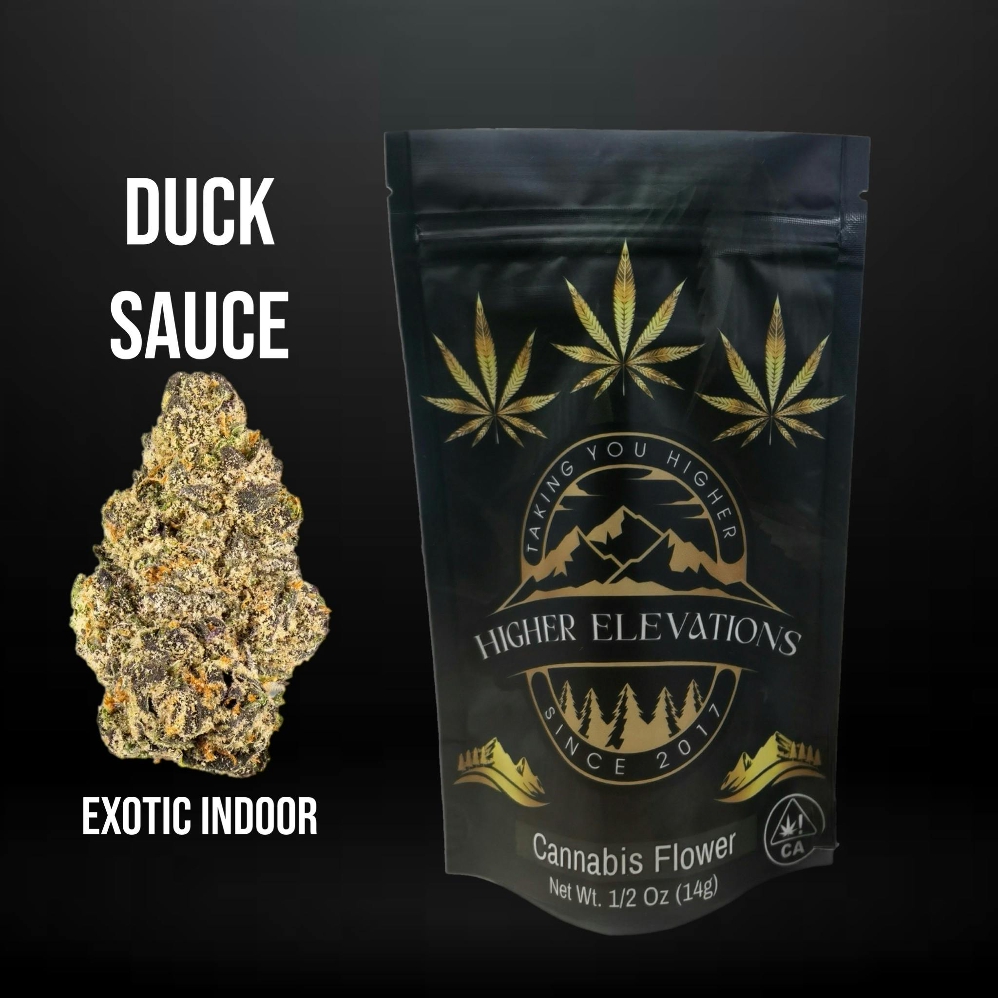 Higher Elevations Cannabis Company - DUCK SAUCE INDOOR EXOTIC BIGS 14G - 1
