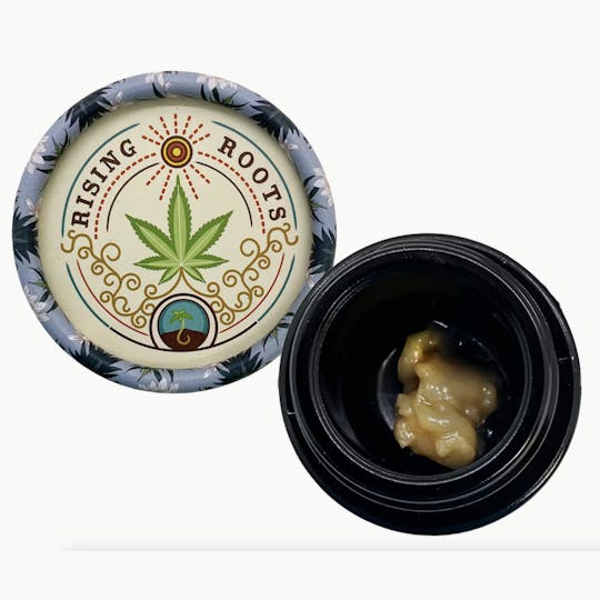 Rising Roots - Rising Roots | Thick Strawberry Goo | Cold Cure Rosin | 1G - 1