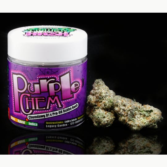 Shasta Flower and Hash Company - Shasta Flower Co. Purple Chem 3.5g - 1