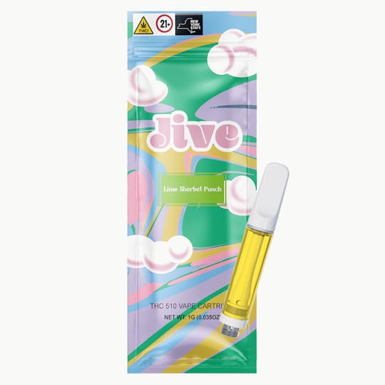 Jive - Jive 1g Vape Cartridge - Lime Sherbet Punch - 1