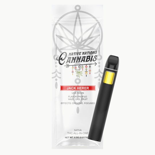 Native Nations Cannabis NY - NNC-NY .5g All In One - Jack Herer - 1