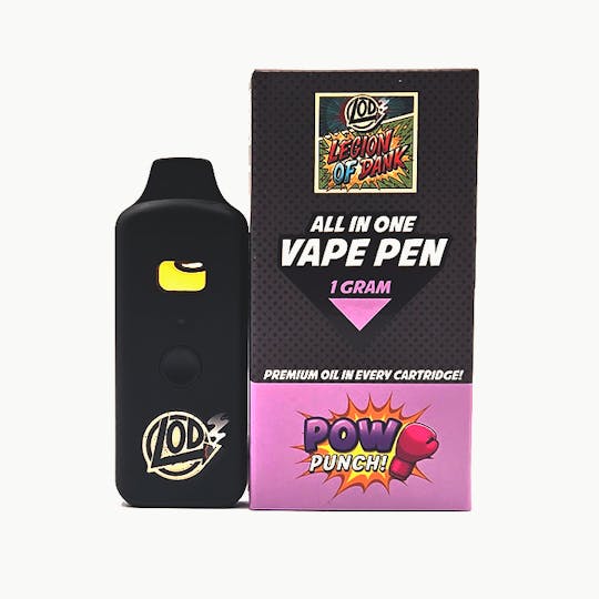 Legion Of Dank - Pow Punch 1g AIO Vape - 1
