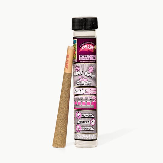 Legion Of Dank - Black Cherry Gelato Splash Pre Roll 1g - 1