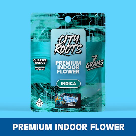 City Roots - Blue Zushi (Indica) Premium Flower 7g - 1