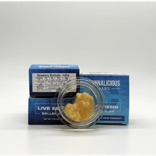 Cannalicious Labs - Strawberry Shortcake Live Resin - Indica - 1
