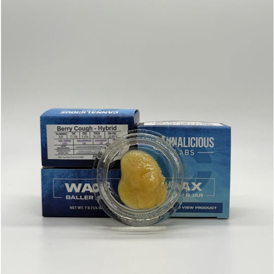 Cannalicious Labs - Berry Cough Wax - Hybrid - 1