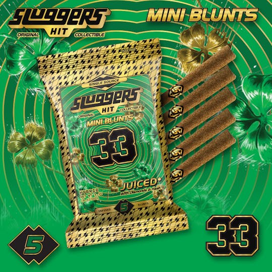 Sluggers Hit - Sluggers - Infused Mini Blunts - 3.5g 5pk - 33 - 1