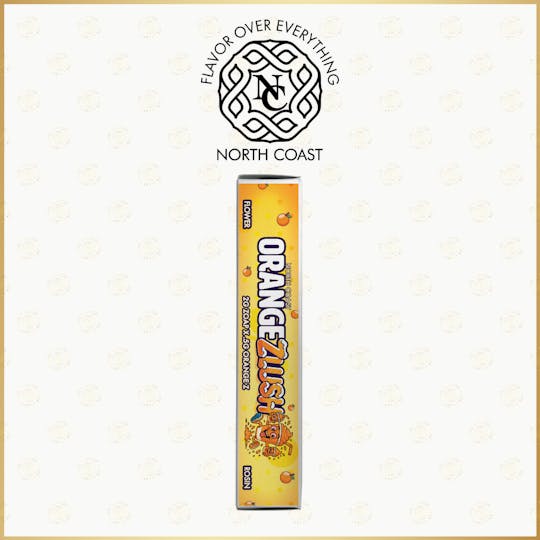 North Coast - North Coast Orange Zlush Rice Paper Donut 2.5g - 1