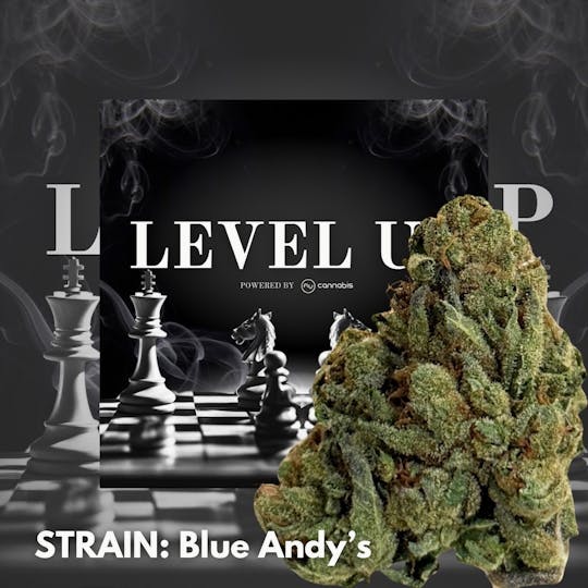 Nu Cannabis Brand - Level Up - Blue Andy's 14g - PREMIUM FLOWERS - 1