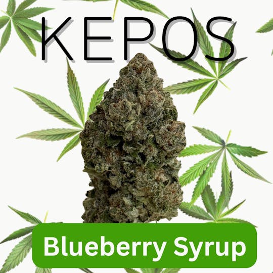 Nu Cannabis Brand - Kepos - Blueberry Syrup 28g - PREMIUM FLOWERS - 1