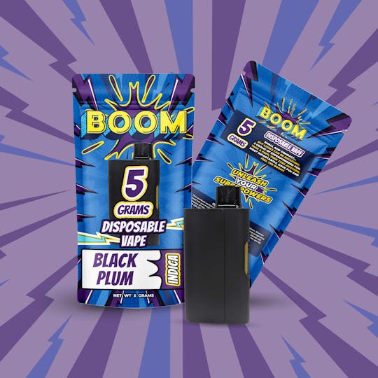 Boom - Black Plum - 5g Disposable - 1