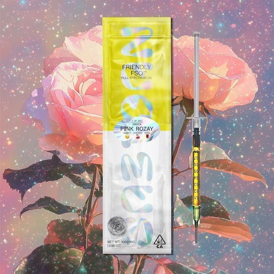Friendly Brand - Pink Rozay - 1g Live Resin Applicator - 1