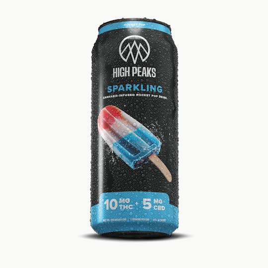 High Peaks - Sparkling Rocket Pop | 2:1 THC:CBD | 12 fl. oz | 1-Pk. - 1