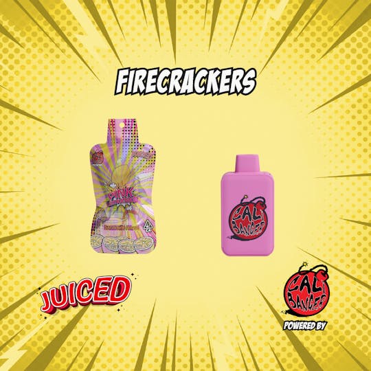 Firecracker by Cali Banger - Juiced Pink Lemonade Disposable Vape 1.0 G - 1