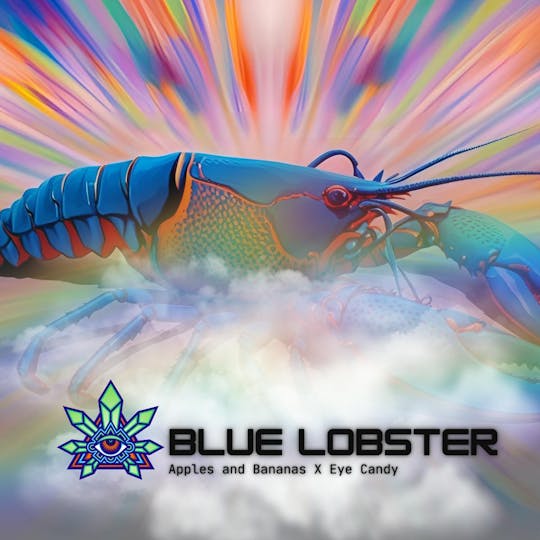 Emerald Visions - Blue Lobster - 1g Packaged Tobacco Free Blunt - 1