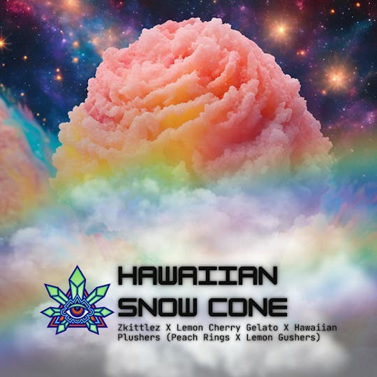 Emerald Visions - Hawaiian Snow Cone - 1g Loose Tobacco Free Blunt - 1