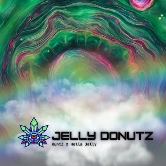 Emerald Visions - Jelly DonutZ (.5)g Live Resin Cart - 1