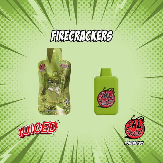 Firecracker by Cali Banger - Juiced Grape Z Disposable Vape 1.0 G - 1