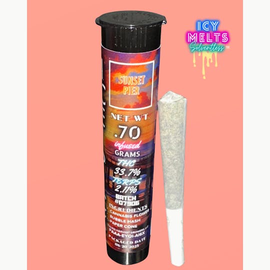 ICY MELTS SOLVENTLESS - ICE PICK - SUNSET PIERE- - 1