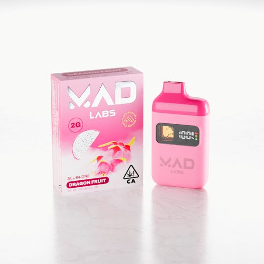 Mad Labs - Mad Labs - Dragon Fruit - All-in-One Gold Edition 2G - 1