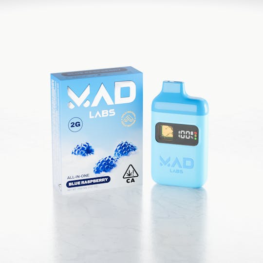 Mad Labs - Mad Labs - Blue Raspberry - All-in-One Gold Edition 2G - 1