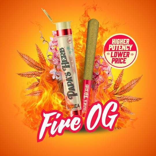 Papa's Herb - Fire OG (1G) Preroll - 1