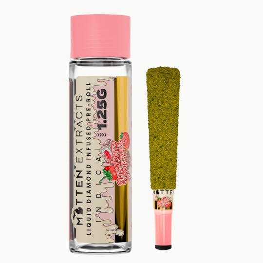 Mitten Extracts - Mitten Extracts 1.25g Infused Pre-Roll - Strawberry Shortcakez - 1