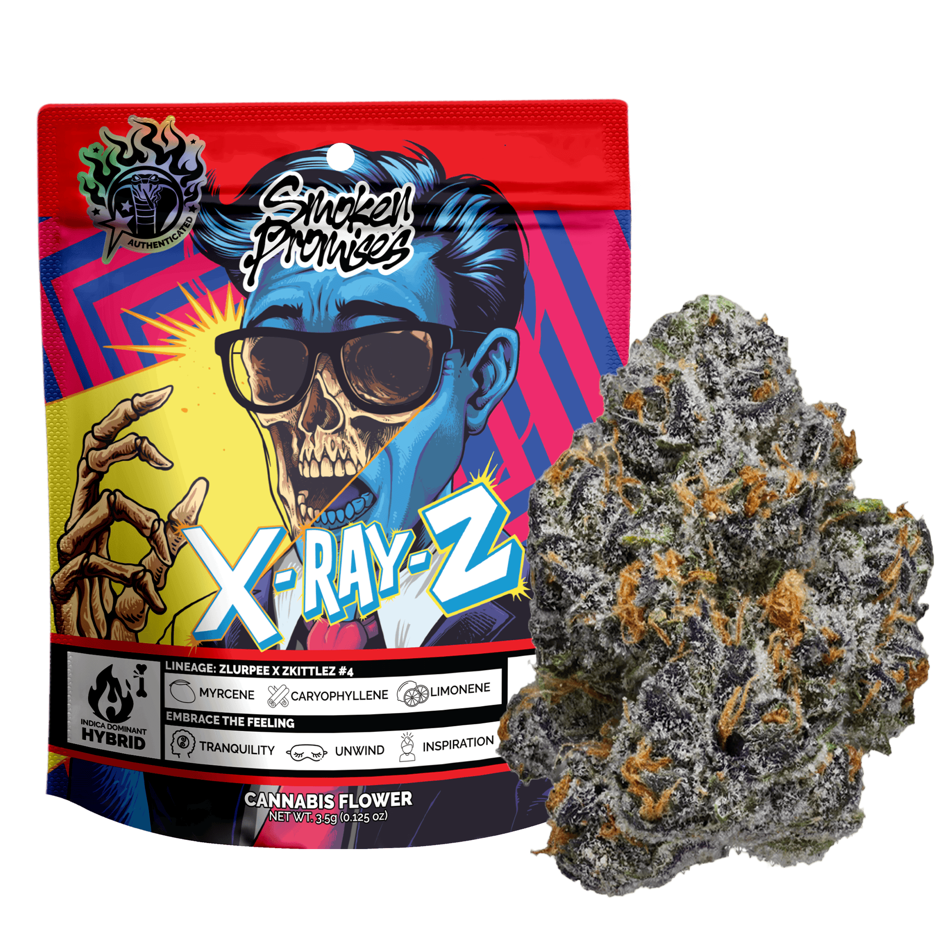 Smoken Promises | X-Ray-Z | Flower | 3.5g - Valley Pure - Woodlake