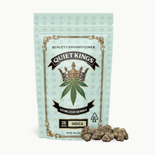 Quiet Kings - QUIET KINGS-FLOWER-MIXED LIGHT-BLUEBERRY-28G - 1