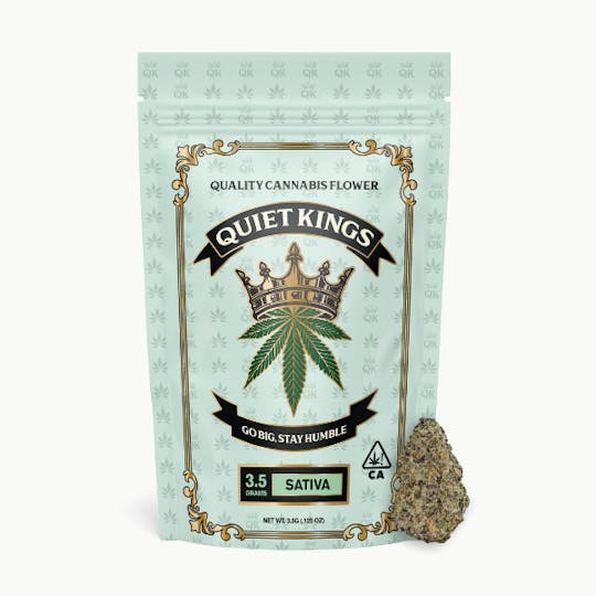 Quiet Kings - QUIET KINGS-FLOWER-MIXED LIGHT-LEMONATTI-3.5G - 1