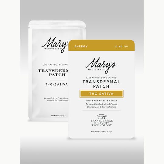 Mary's Medicinals™ - Mary's Medicinals | Energy THC Sativa | Transdermal Patch | 20mg - 1