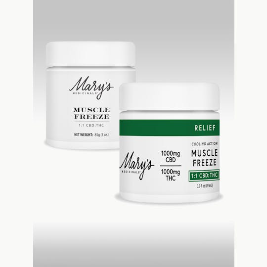 Mary's Medicinals™ - Mary's Medicinals | 1:1 Relief | Muscle Freeze | 1000mg - 1