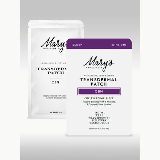 Mary's Medicinals™ - Mary's Medicinals | Indica CBN Sleep | Transdermal Patch | 20mg - 1
