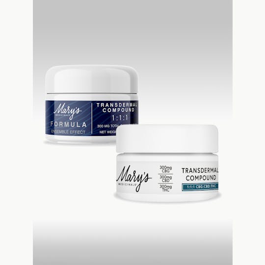 Mary's Medicinals™ - Mary's Medicinals | 1:1:1 Formula Transdermal Compound | 300mg - 1