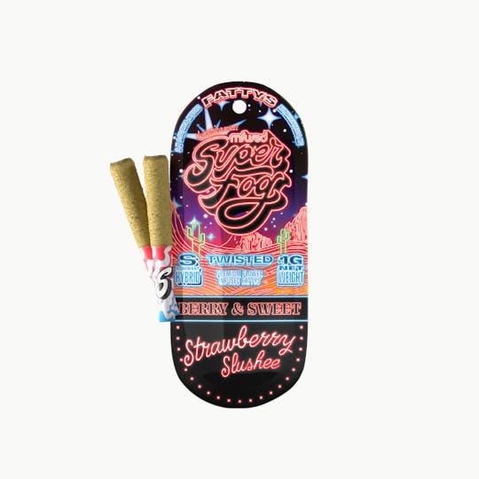 MFused - TWISTED Infused Fattys 2pk - Strawberry Slushee (Americanna Edition) - 1