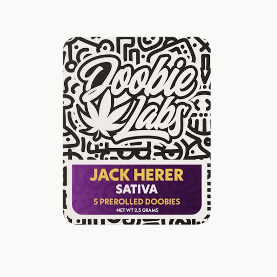 Doobie Labs - Doobie Labs | 5 pack 0.5g Pre Roll Tin - Jack Herer - 1
