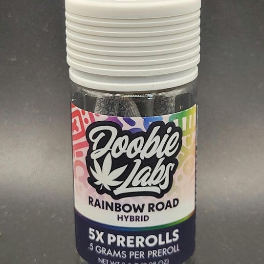 Doobie Labs - Doobie Labs | 5pk 0.5g Dogwalker Joints - Rainbow Road - 1