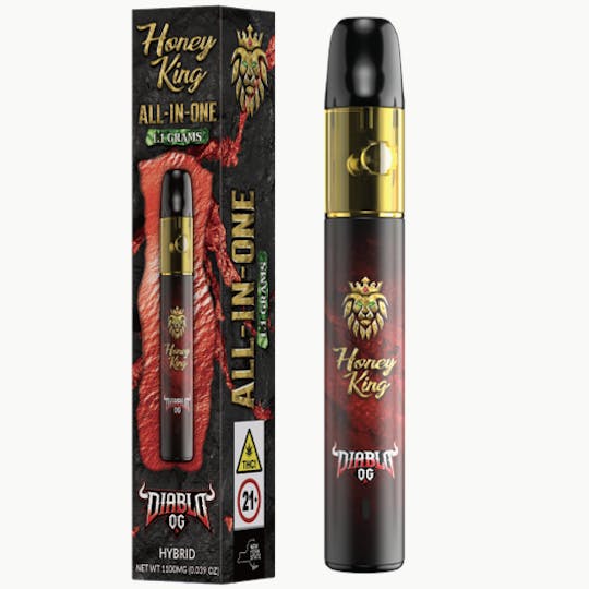 Honey King - HONEY KING 1.1G ALL-IN-ONE - DIABLO OG - 1