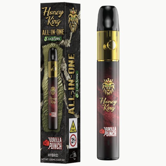 Honey King - HONEY KING 1.1G ALL-IN-ONE - GORILLA PUNCH - 1