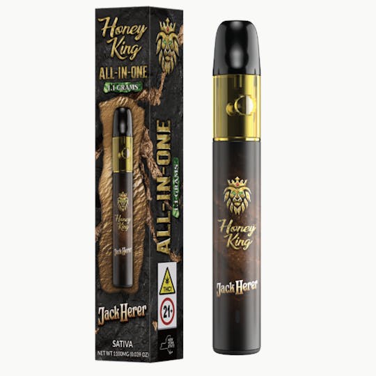 Honey King - HONEY KING 1.1G ALL-IN-ONE - JACK HERER - 1