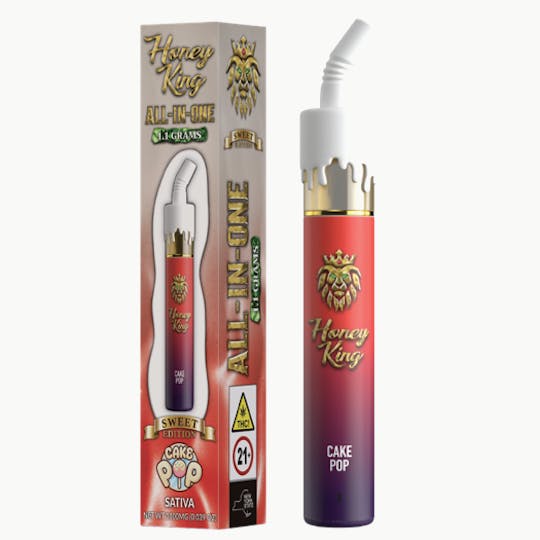 Honey King - HONEY KING 1.1G ALL-IN-ONE SWEET EDITION - CAKE POP - 1