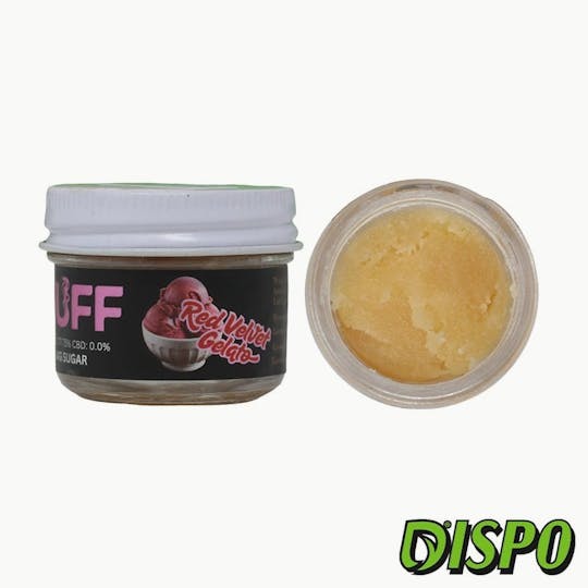 HUFF - HUFF - Red Velvet Gelato Live Resin Baller Jar 14g - 1