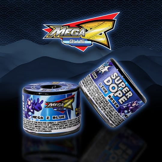 Super Dope - 🔵 MEGA Z Blue (Live Rosin) - 1
