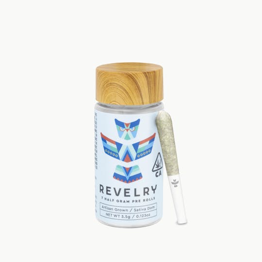 Revelry Herb Co - Tahoe Blue - Sativa - Pre Roll 7pk (3.5g) - 1