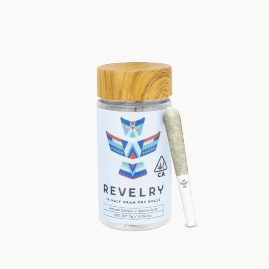 Revelry Herb Co - Tahoe Blue - Sativa - Pre Roll 14pk (7g) - 1
