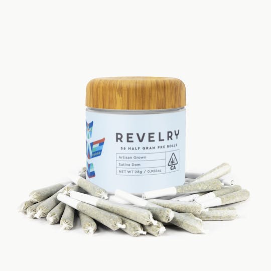 Revelry Herb Co - Tahoe Blue - Sativa - Pre Roll 56pk (28g) - 1
