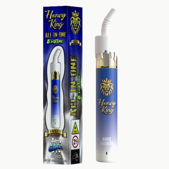 Honey King - HONEY KING 1.1G ALL-IN-ONE SWEET EDITION - WHITE GUSHERS - 1